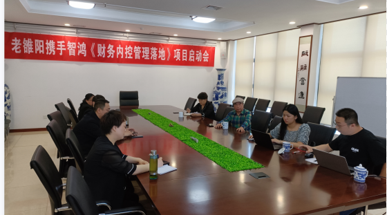 我公司携手长沙智鸿启动《财务内控管理项目》