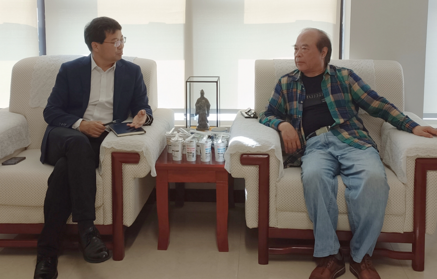 科迪巨尔乳业到访老雒阳公司