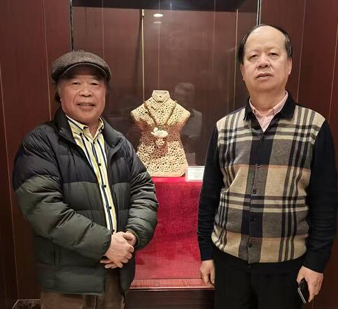 中国玉文化研究会领导莅临老雒阳