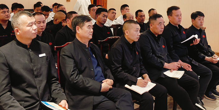 厨师长工作会议在一五零店召开