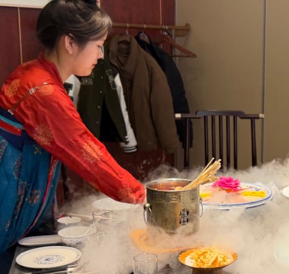 牡丹花会宣传片在老雒阳取景拍摄