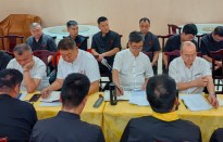 老雒阳厨师长工作会议在一五零店召开