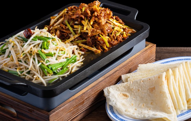 孜然羊肉卷饼 中原古味新食趣